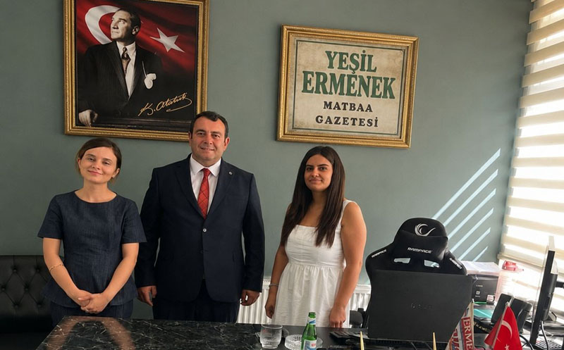 Denetimli Serbestlik Müdürü Erhan Delibaş’tan Yeşil Ermenek’e İade-i  Ziyaret
